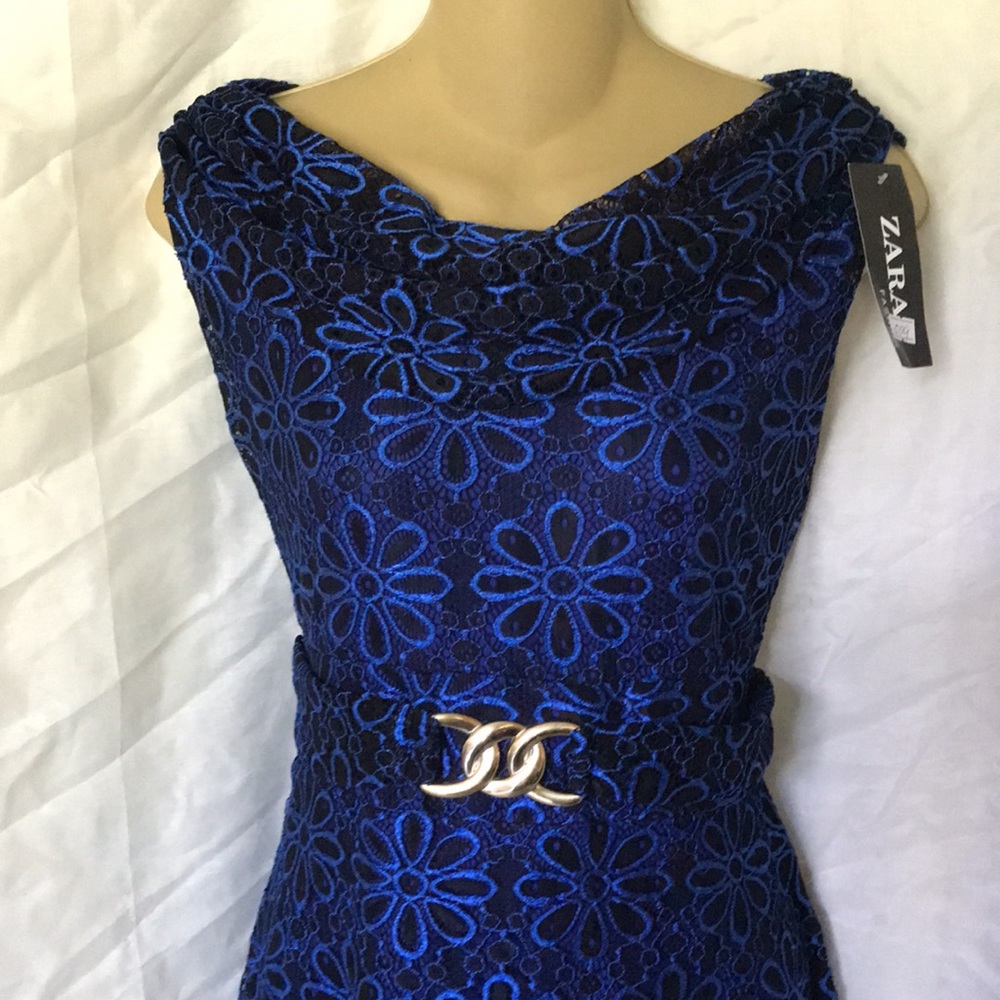 Zara Fashion cocktail stretch dress Sz S